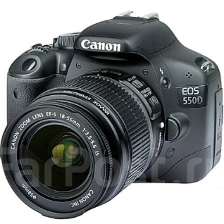 Зеркальный фотоаппарат Canon EOS 550d в отличном состоянии