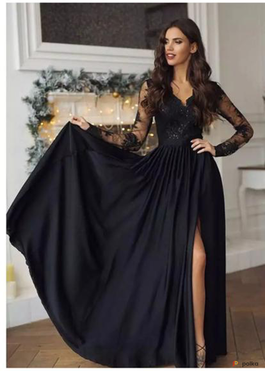 Возьмите Вечернее чёрное платье р.40-42 напрокат (Фото 2) в Москве