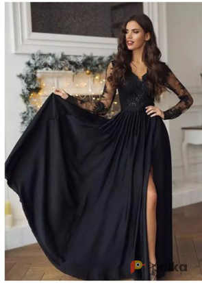 Возьмите Вечернее чёрное платье р.40-42 напрокат (Фото 1) в Москве