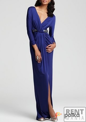Возьмите Платье Hoaglund new york Blue Yewely Long Dress напрокат (Фото 2) в Москве