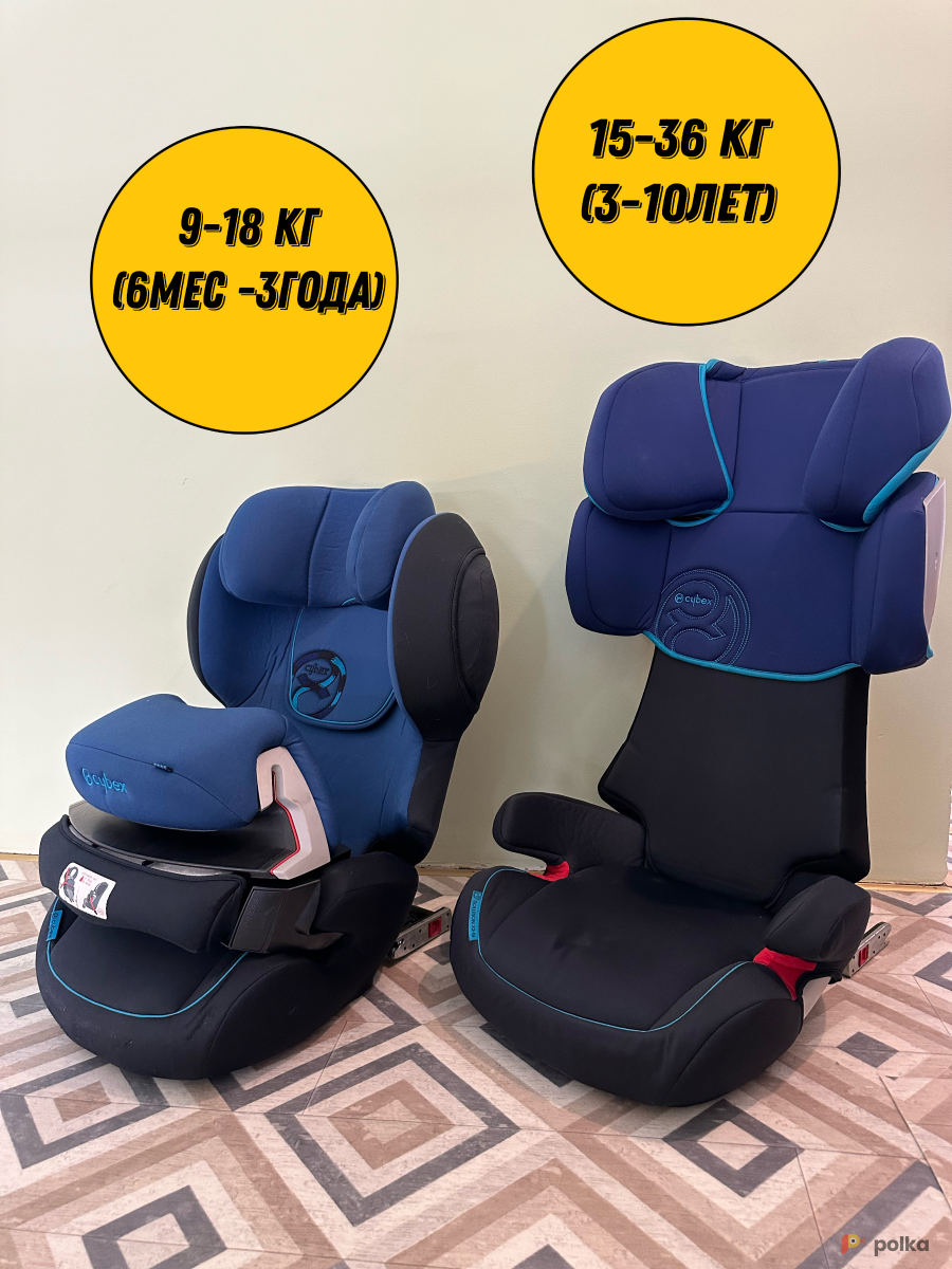 Возьмите Автокресло Cybex Juno-2Fix 9-18 кг напрокат (Фото 2) в Москве