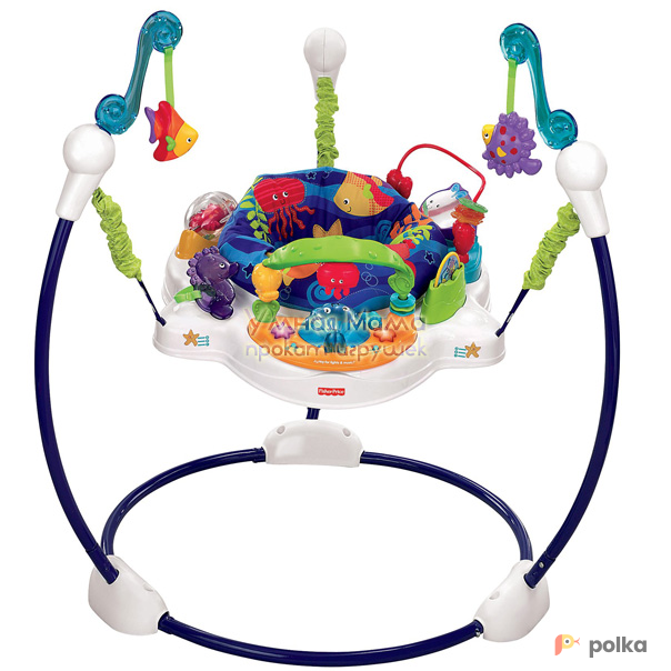 Возьмите ПРЫГУНКИ-ИГРОВОЙ ЦЕНТР "ОКЕАН", FISHER PRICE напрокат (Фото 2) В Ростове-на-Дону
