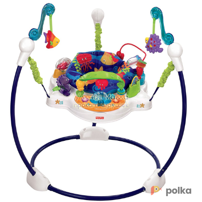 Возьмите ПРЫГУНКИ-ИГРОВОЙ ЦЕНТР "ОКЕАН", FISHER PRICE напрокат (Фото 1) В Ростове-на-Дону