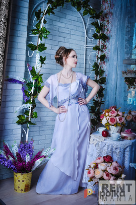 Возьмите Изысканное бально-историческое платье для фотосессии или бала, размер 44-46 напрокат (Фото 2) в Москве