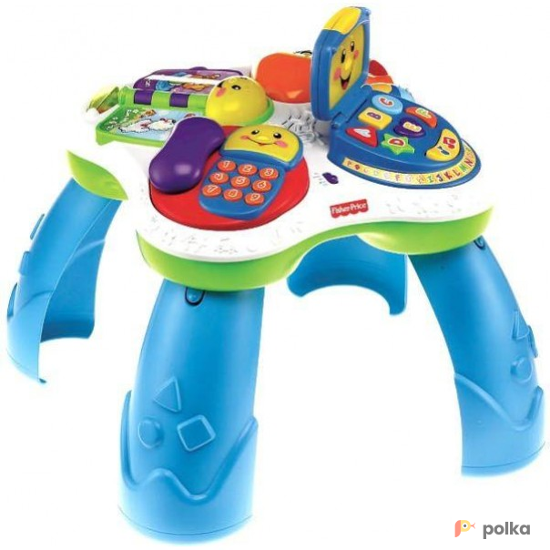 Возьмите ОБУЧАЮЩИЙ СТОЛИК "СМЕЙСЯ И УЧИСЬ", FISHER PRICE СИНИЙ напрокат (Фото 2) В Ростове-на-Дону