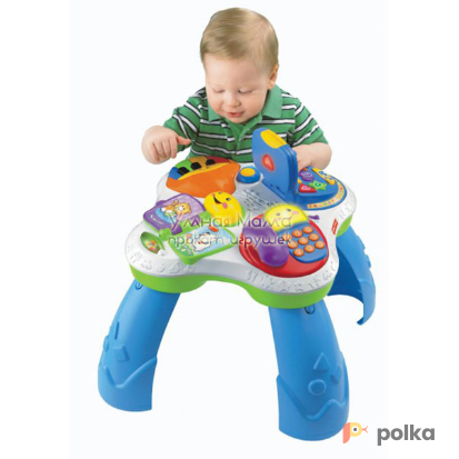 Возьмите ОБУЧАЮЩИЙ СТОЛИК "СМЕЙСЯ И УЧИСЬ", FISHER PRICE СИНИЙ напрокат (Фото 4) В Ростове-на-Дону