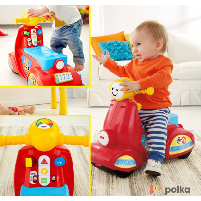 Возьмите ОБУЧАЮЩИЙ СКУТЕР С ТЕХНОЛОГИЕЙ SMART STAGES, FISHER-PRICE напрокат (Фото 2) В Ростове-на-Дону