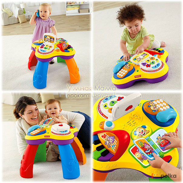 Возьмите ОБУЧАЮЩИЙ СТОЛИК "СМЕЙСЯ И УЧИСЬ", FISHER PRICE ЖЕЛТЫЙ напрокат (Фото 2) В Ростове-на-Дону