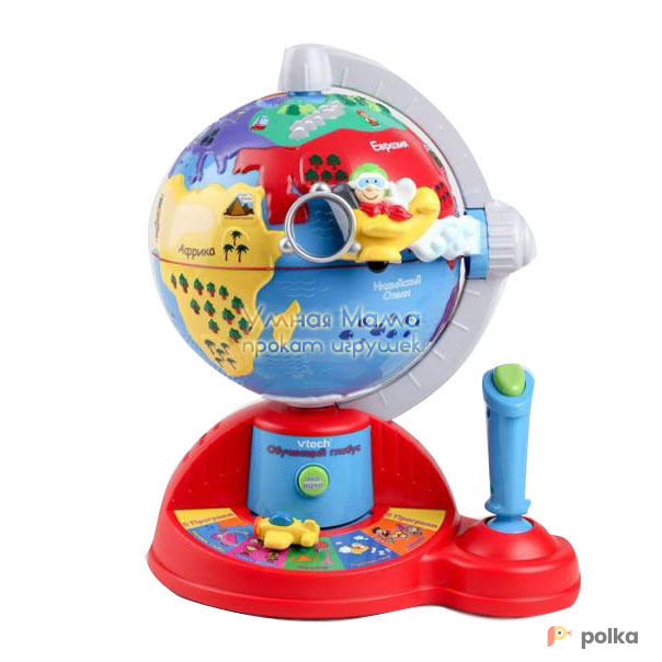Возьмите ОБУЧАЮЩАЯ ИГРУШКА "ОБУЧАЮЩИЙ ГЛОБУС", VTECH напрокат (Фото 2) В Ростове-на-Дону