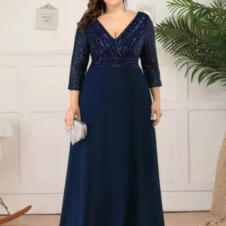 Платье вечернее Адриана Blue