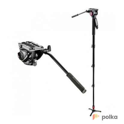 Возьмите Монопод с видеоголовой Manfrotto MVM500A напрокат (Фото 3) в Москве