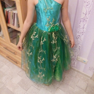 Бальное платье для девочки 8-10 лет