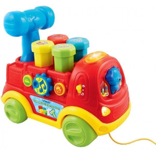 Музыкальный обучающий грузовичок VTech с молоточком