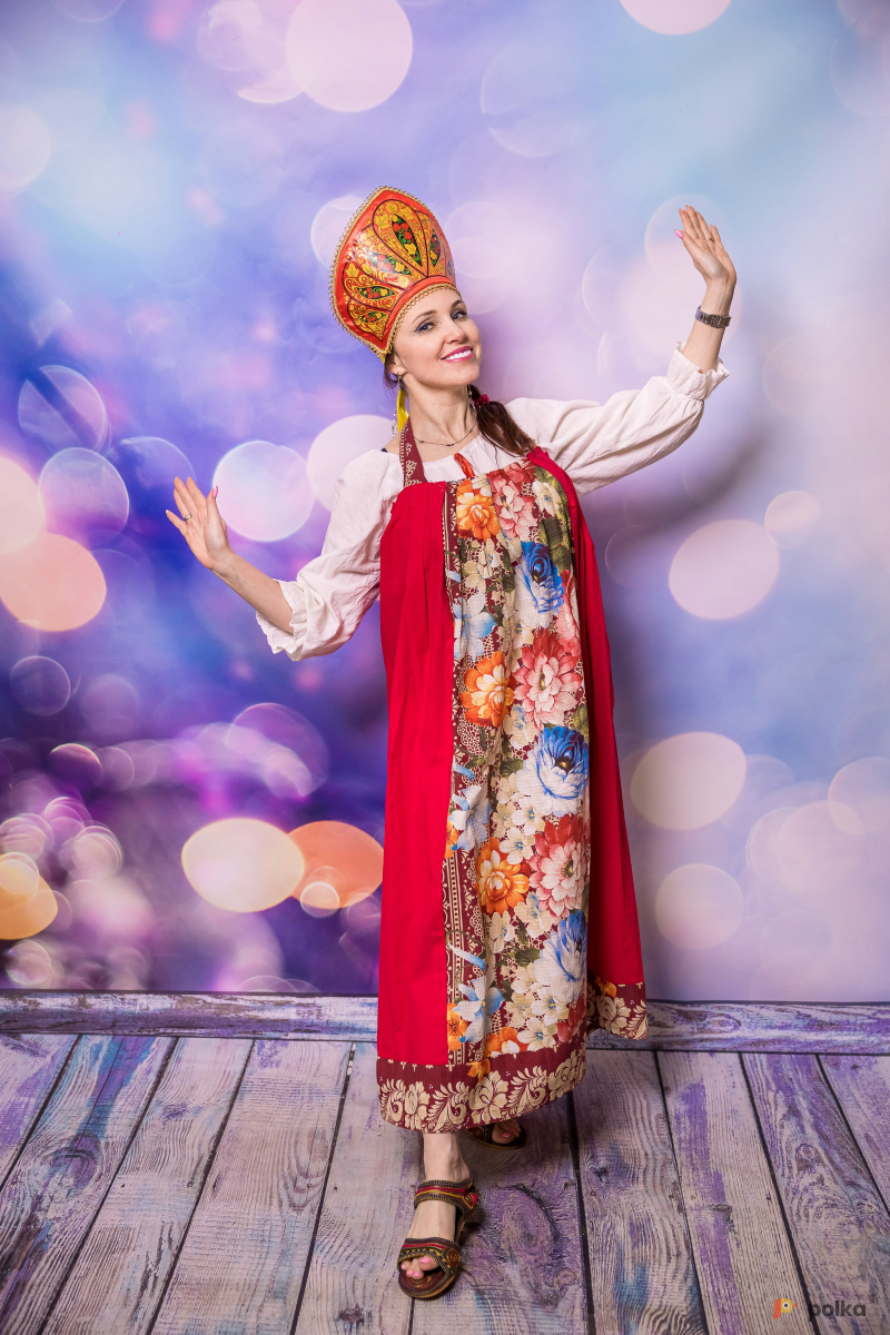 Возьмите Русско-народный женский костюм напрокат (Фото 2) в Москве