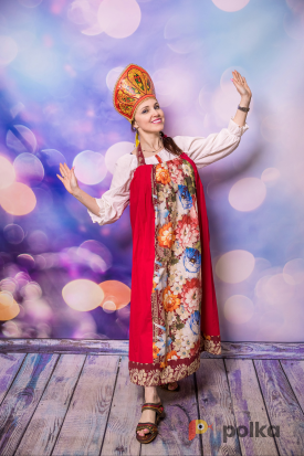 Возьмите Русско-народный женский костюм напрокат (Фото 1) в Москве