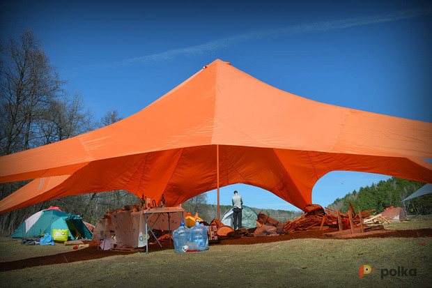 Возьмите Тент-шатер на 60 человек  напрокат (Фото 7) в Москве