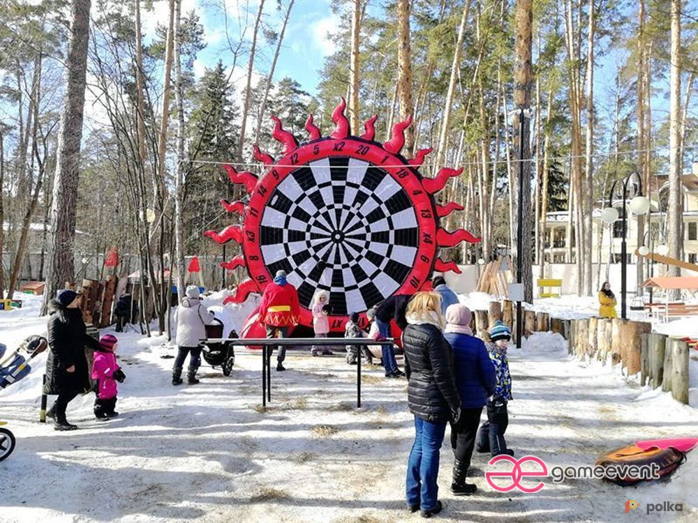 Возьмите Масленичный гигантский тир (дартс) «ЯРИЛО» напрокат (Фото 2) в Москве