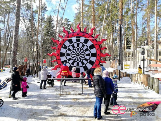 Возьмите Масленичный гигантский тир (дартс) «ЯРИЛО» напрокат (Фото 1) в Москве