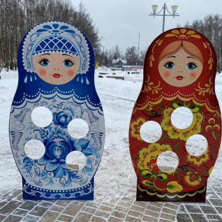 Метательный тир «Матрешки»