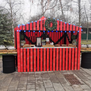 Павильон деревянный