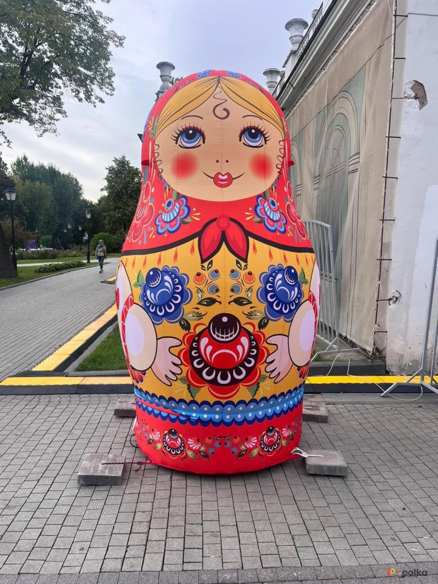 Возьмите Пневмофигура МАТРЕШКА напрокат (Фото 2) в Москве