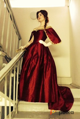 Возьмите Платье королевская вишня напрокат (Фото 1) в Москве