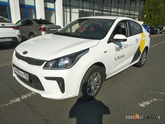 Возьмите Автомобиль Kia Rio 2019 АКПП бренд напрокат (Фото 1) в Санкт-Петербурге