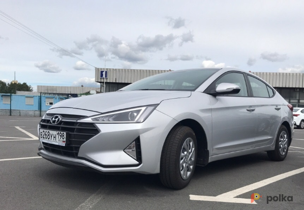 Возьмите Автомобиль Hyundai Elantra 2019 напрокат (Фото 1) в Санкт-Петербурге