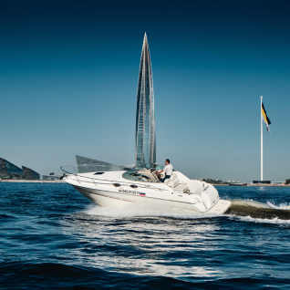 катер Sea Ray 270 с капитаном 