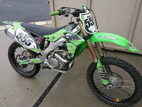 Возьмите KAWASAKI KX 250 F Мотоцикл кроссовый напрокат (Фото 3) в Санкт-Петербурге