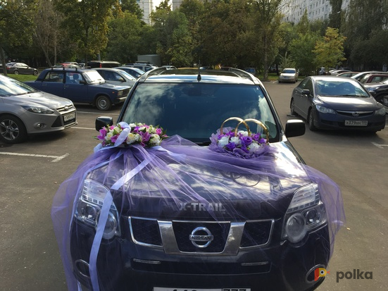 Возьмите  Свадебные украшения для автомобиля на прокат напрокат (Фото 10) в Москве