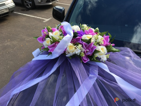 Возьмите  Свадебные украшения для автомобиля на прокат напрокат (Фото 3) в Москве