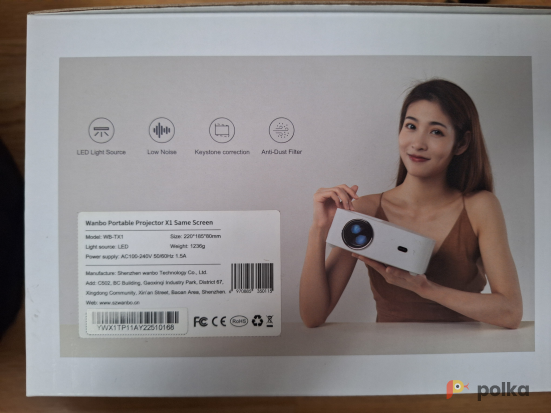 Возьмите Проектор Wanbo Portable Projector X1 Same Screen напрокат (Фото 6) в Москве