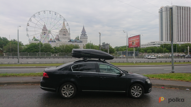 Возьмите Автобокс на крышу автомобиля 480 литров, чёрный матовый напрокат (Фото 3) в Москве