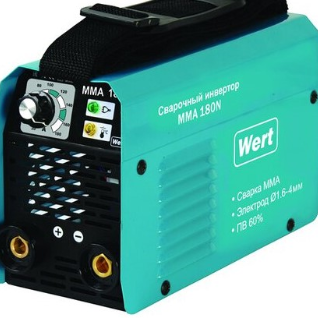 Инвертор сварочный Wert MMA 180N