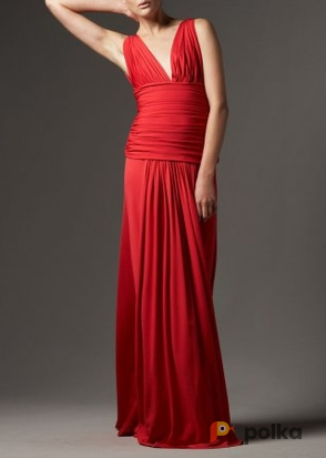 Возьмите Платье Marc Bouwer  Red Drape dress напрокат (Фото 2) в Москве