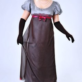 Многослойное платье в стиле ампир "Юлия", размер 44-46