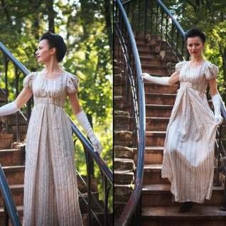 Изящное бальное платье в стиле ампир "Сессилия", размер 44-46