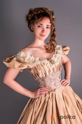Возьмите Роскошное бальное платье Анна-Мария в стиле 19 века напрокат (Фото 3) в Москве