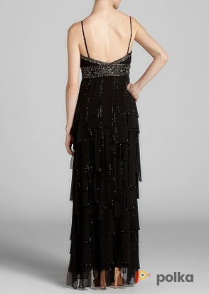 Возьмите Платье Sue Wong  Black Silk Ruffle Gown напрокат (Фото 2) в Москве