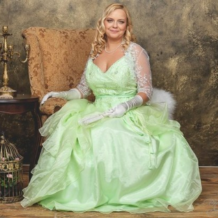Фисташковое платье To be bride