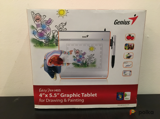 Возьмите Графический планшет GENIUS EasyPen i405X Silver напрокат (Фото 2) в Москве