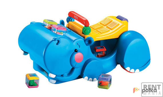 Возьмите Ходунки-каталка Fisher Price «Бегемот» напрокат (Фото 1) в Москве