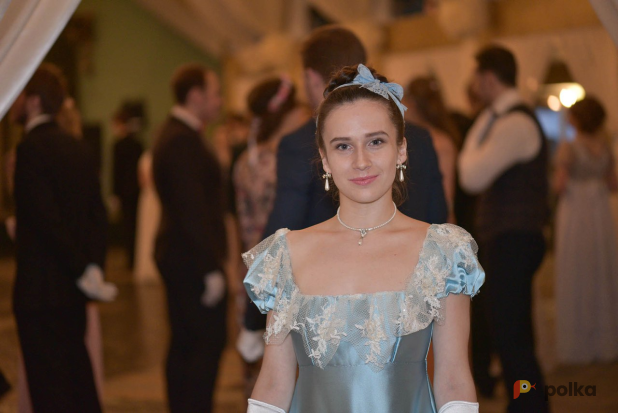Возьмите Ампирное платье "Незабудка" напрокат (Фото 1) в Москве