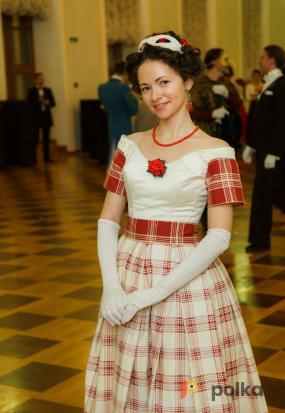 Возьмите Историческое платье в шотландском стиле напрокат (Фото 1) в Москве