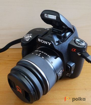 Возьмите Зеркальная фотокамера Sony Alpha 550 + вспышка + объектив 18-55mm напрокат (Фото 2) в Москве
