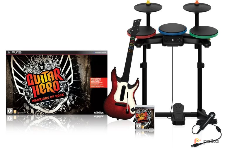 Возьмите Guitar hero (Гитар Хиро) + барабаны напрокат (Фото 2) в Москве