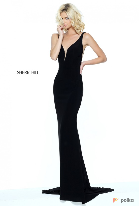 Возьмите Платье Sherri Hill черное напрокат (Фото 2) в Москве