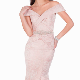 Платье светло-розовое Terani Couture