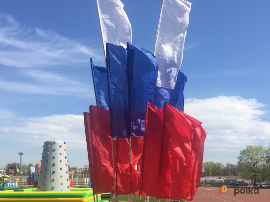 Возьмите Комплект флаговая конструкция (костер) 20 напрокат (Фото 2) в Москве